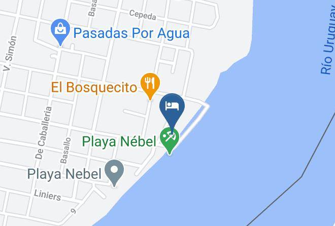 Concordia - Bungalows Paraiso Rio Maps