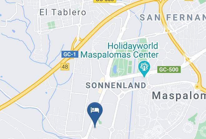 Las Palmas - Bungalows Parque Bali Maps