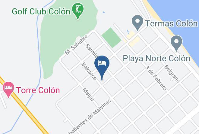Colon - Bungalows Payma Maps