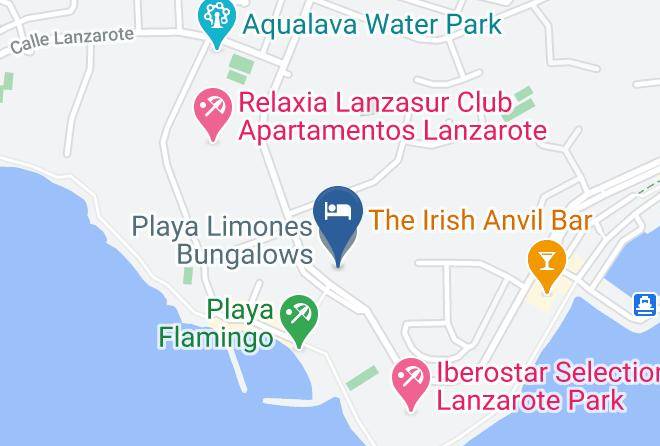 Las Palmas - Playa Limones Bungalows Maps
