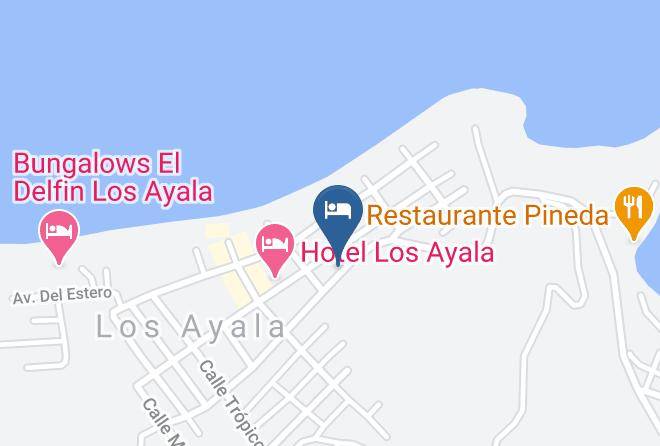 Compostela - Bungalows Playamar Maps