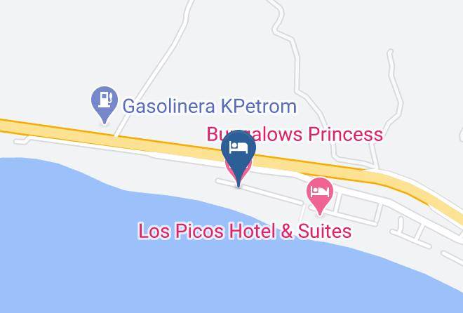 Bahia De Banderas - Bungalows Princess Maps