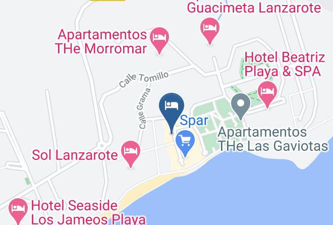 Las Palmas - Bungalows Sal Y Mar Maps