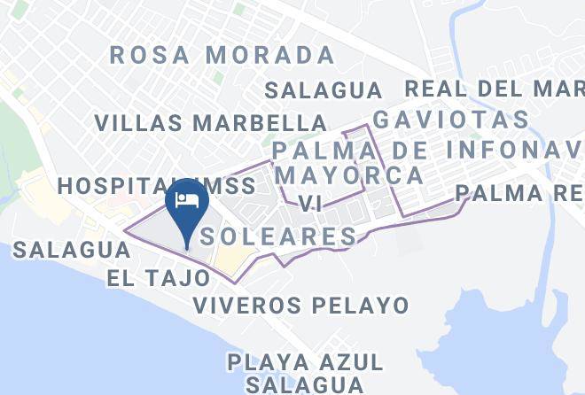Manzanillo - Bungalows San Francisco Maps