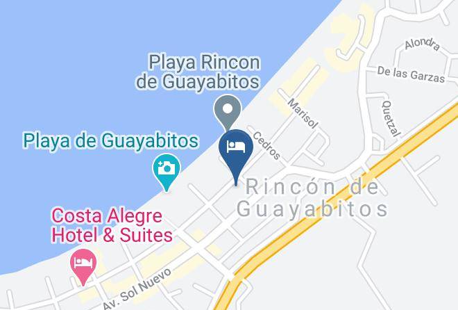 Compostela - Bungalows San Miguel Maps