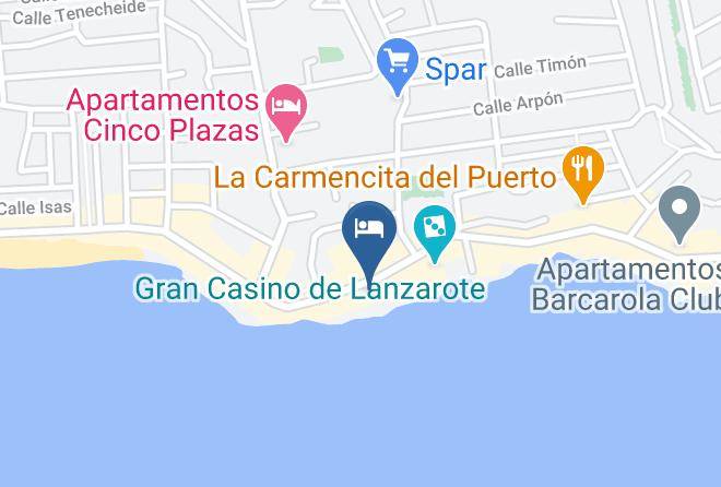 Las Palmas - Bungalows Velazquez Maps