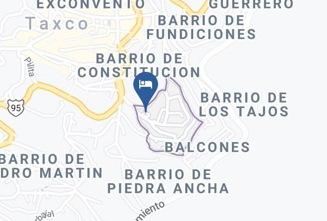 Taxco De Alarcon - Bungalows Vista Alegre Maps