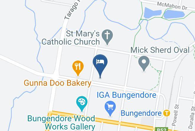 Queanbeyan Palerang Regional - Bungendore Motel Maps