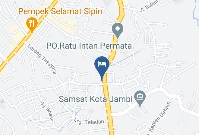 Kota Jambi - Bungo Kincai Hotel Maps