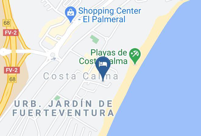Las Palmas - Bungolow Bahia Calma Maps