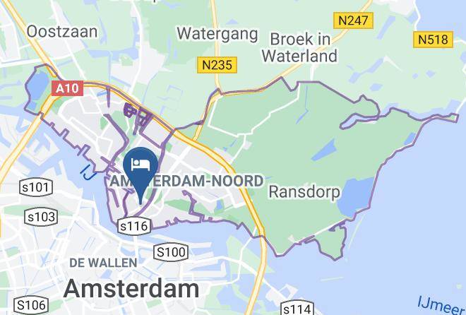 Amsterdam - Bunk Hotel Amsterdam Maps