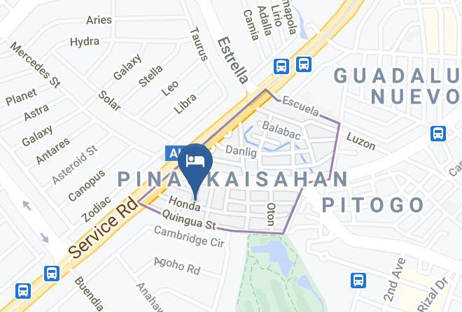 Metro Manila - Bunks Bgc Maps