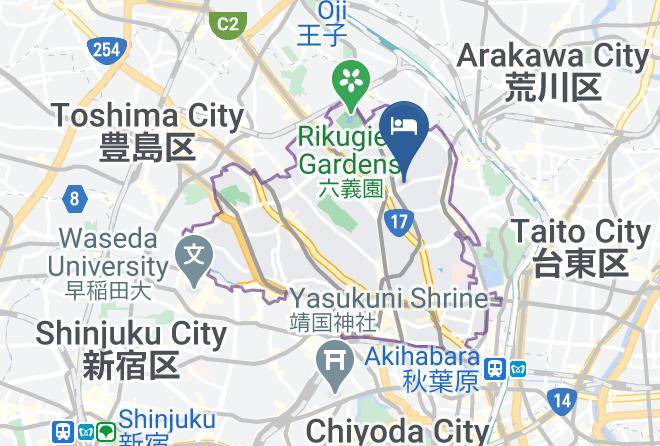 Bunkyo Ward - Bunkyo Blanc Maps