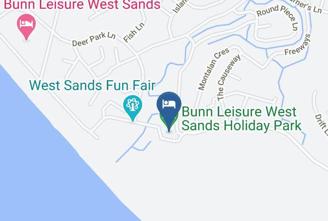 West Sussex - Bunn Leisure West Sands Holiday Park Maps