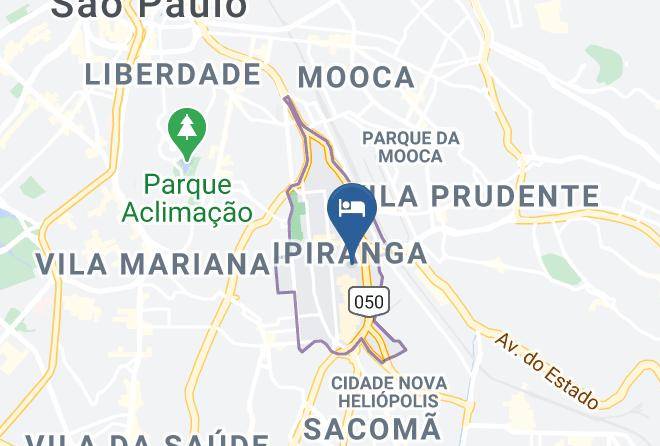 Sao Paulo Ipiranga - Bunny's Hotel Maps