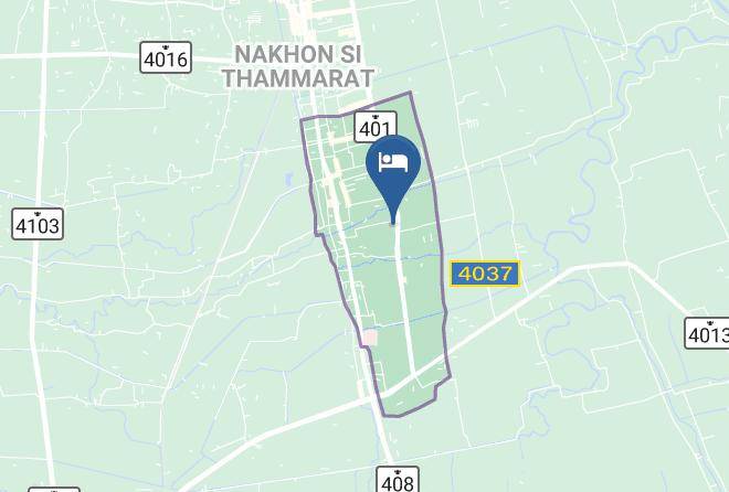 Amphoe Mueang Nakhon Si Thammarat - Bunprasop Garden Hotel Maps