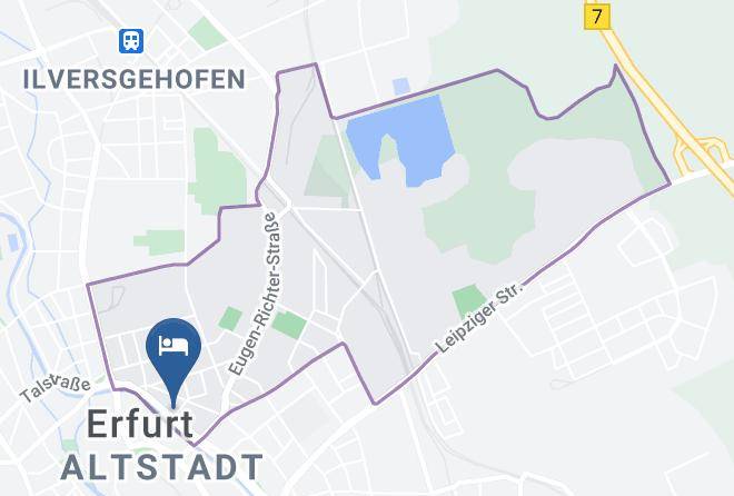 Erfurt - Buntes Haus Maps