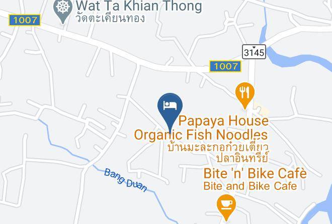 Amphoe Mueang Rayong - Buntham And Chwee Resort Maps