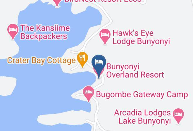 Kabale - Bunyonyi Overland Resort Maps