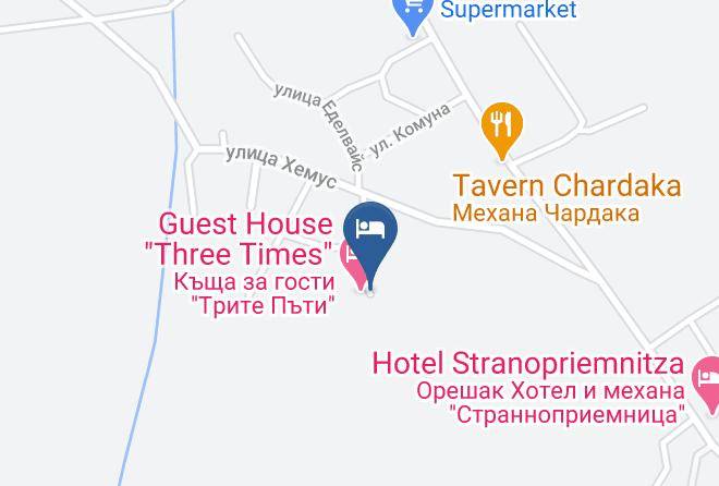 Troyan - Buotique Hotel Three Times Maps