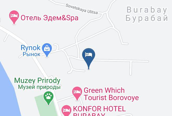 Burabay District - Burabay Khizhina Dyadi Zhumy Maps