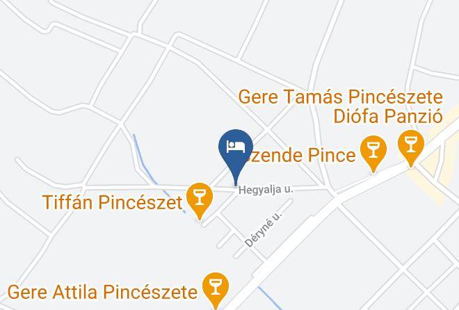 Villany - Burai Vendeghaz Maps