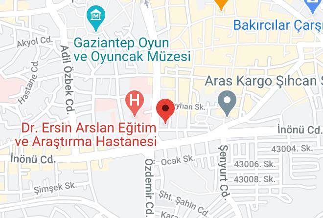 Sahinbey - Hotel Burak Maps