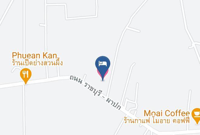 Amphoe Suan Phueng - Burano Resort Suanphueng Maps