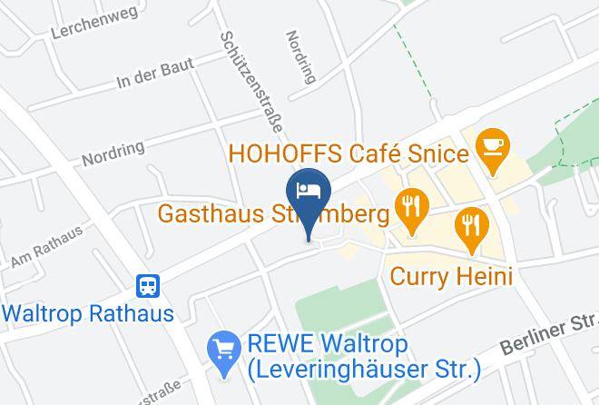 Burbaums Restaurant & Hotel Waltrop Map