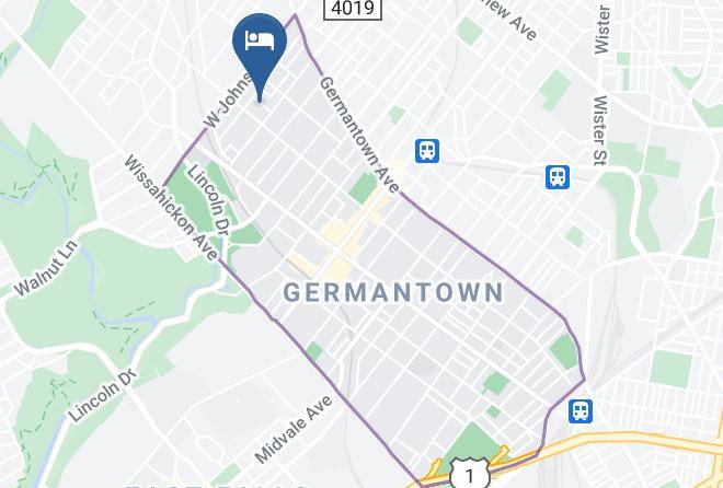 Philadelphia - Burbridge Street Bed And Breakfast Maps