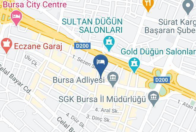 Burcman Otel Map - Bursa - Osmangazi