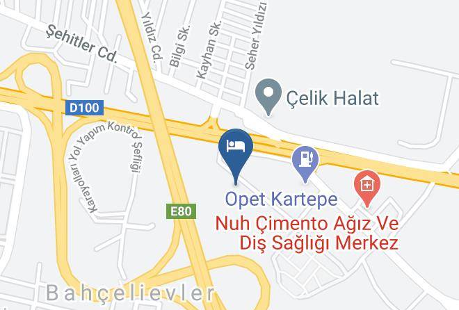 Kartepe - Bureau Hotel Residence Store Maps