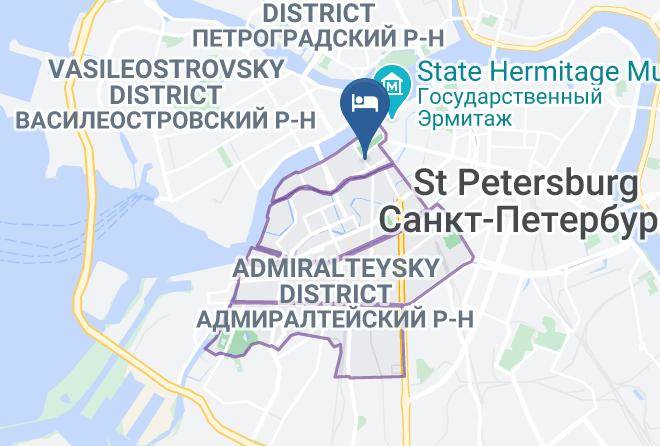 Saint Petersburg - Burevestnik Resort Hotel Maps