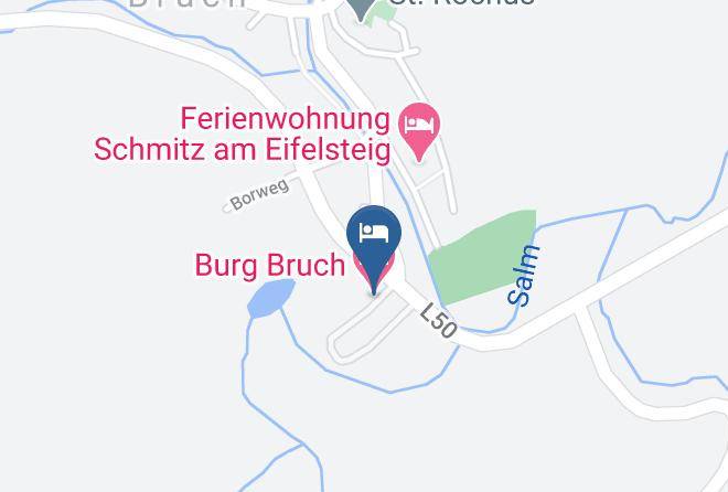 Bernkastel Wittlich - Burg Bruch Maps