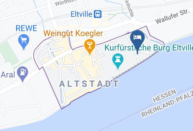 Rheingau Taunus Kreis - Burg Crass Hotel & Eventlocation Eltville Maps