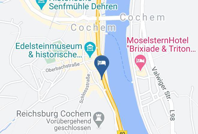 Cochem Zell - Burg Hotel Maps