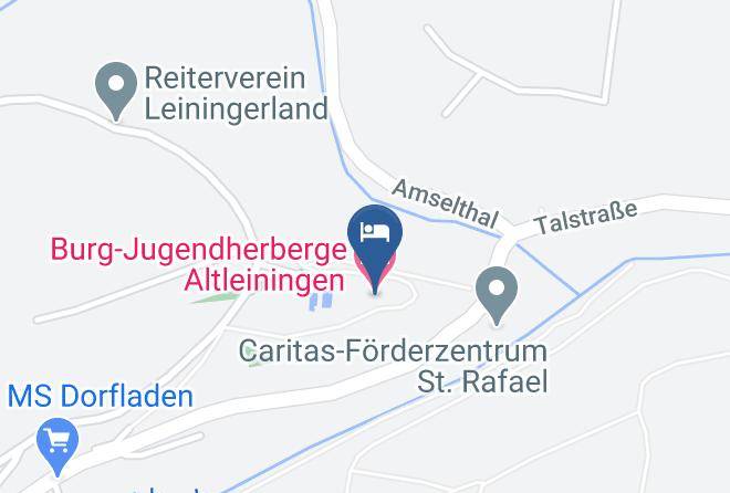 Bad Durkheim - Burg Jugendherberge Altleiningen Maps
