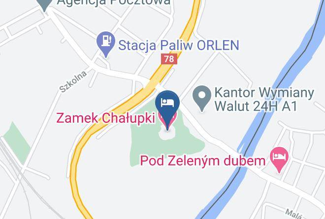 Raciborski - Chalupki Castle Hotel Maps
