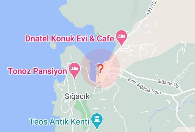 Seferihisar - Burg Pansiyon Maps