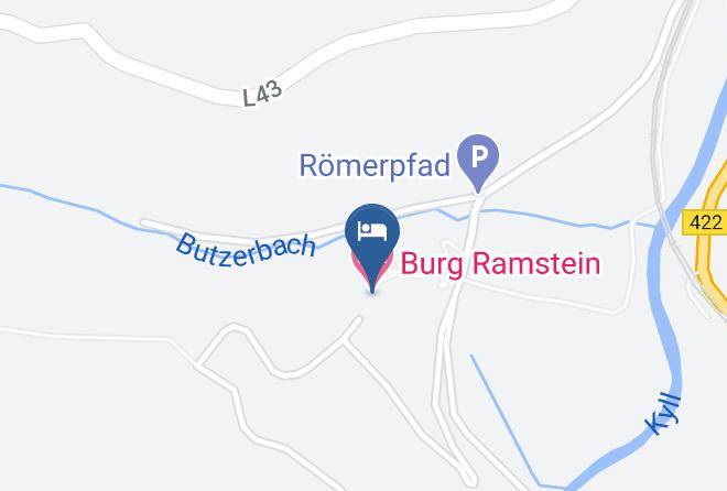 Trier Saarburg - Burg Ramstein Maps