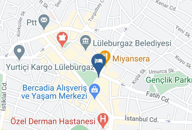 Luleburgaz - Burgaz Park Otel Maps