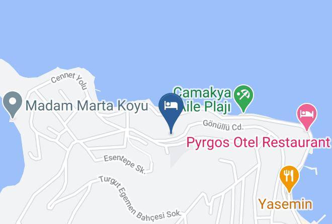 Adalar - Burgazada Ogretmenevi Maps