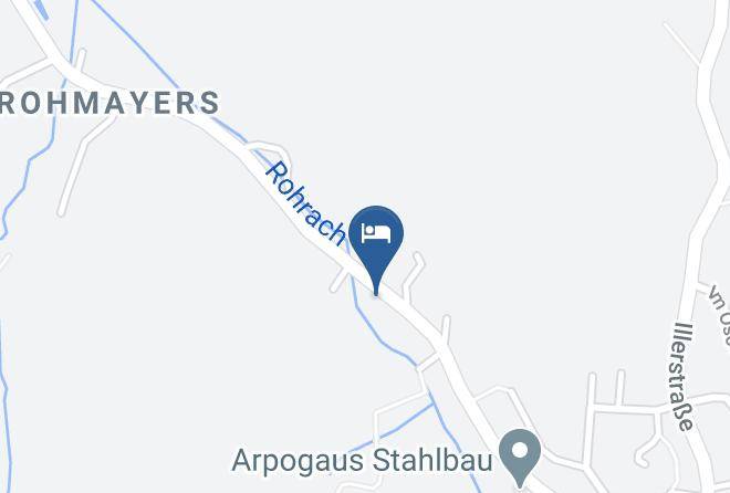 Oberallgau - Burgbrau Pension A U E Gaa Maps