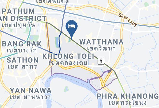 Phra Nakhon - Burger King The Emporium Maps