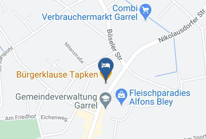 Cloppenburg - Burgerklause Tapken Maps
