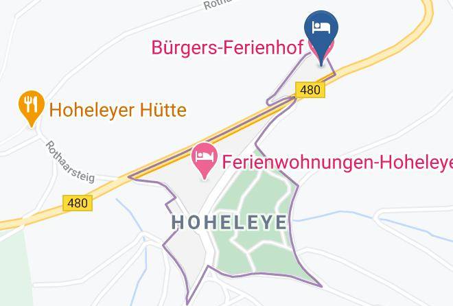 Hochsauerlandkreis - Burgers Ferienhof Maps
