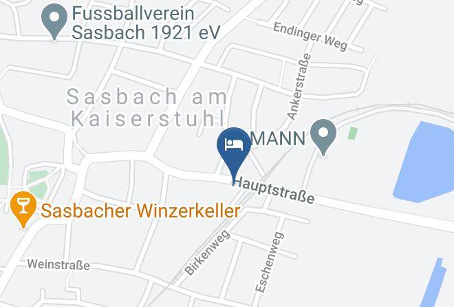Emmendingen - Burgerstube Sasbach Maps