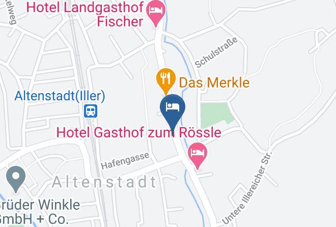 Neu Ulm - Burgerstuben Maps