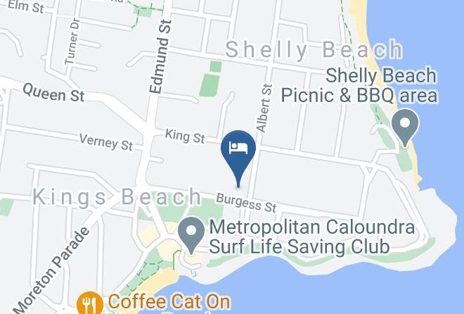 Sunshine Coast - Burgess Kings Beach Caloundra Maps