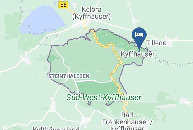 Kyffhauserkreis - Burghof Kyffhauser Maps